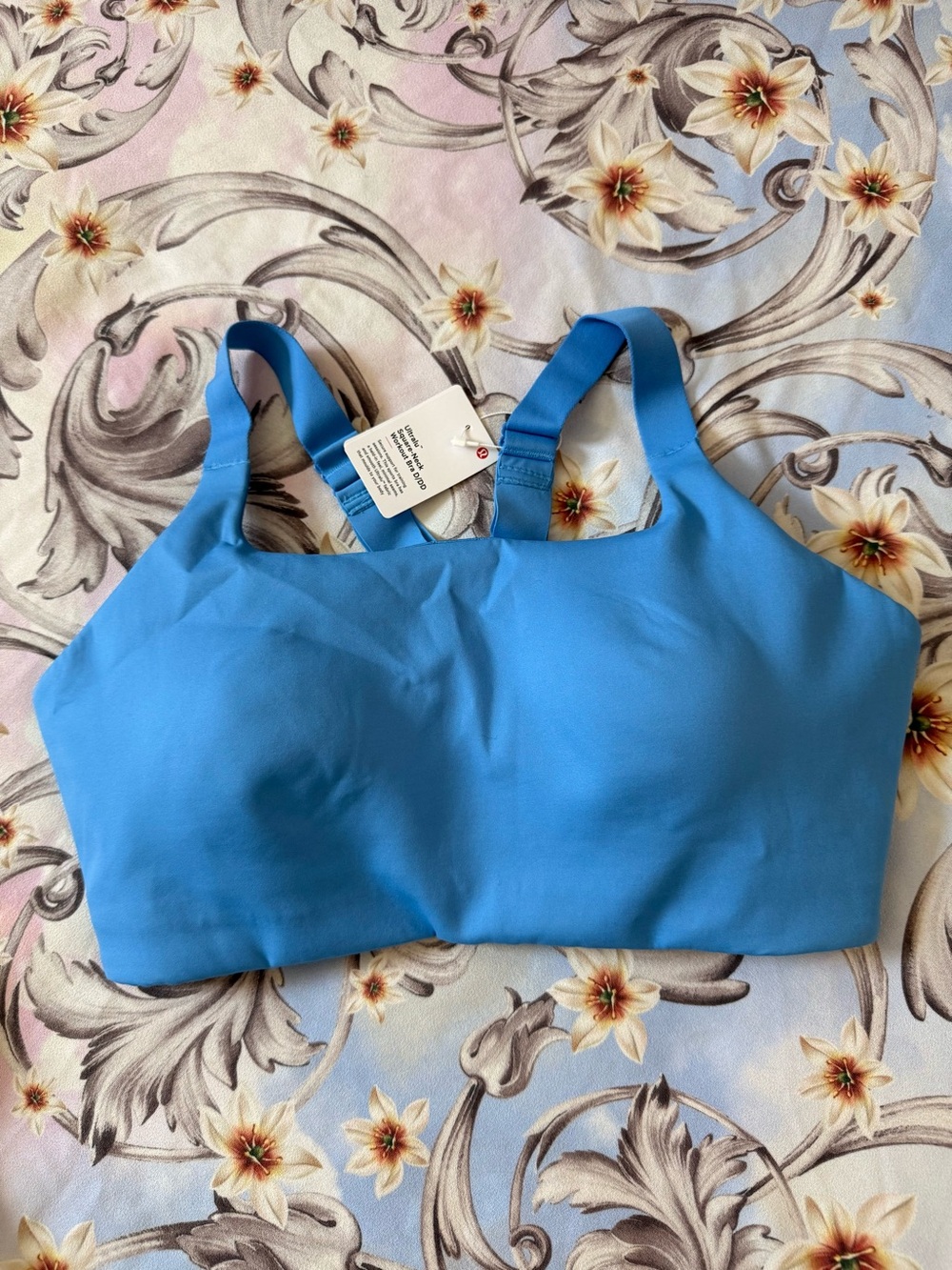 Lululemon Ultralu™ Square-Neck Workout Bra D/DD – Cypress Rose – Size 10 – NWT